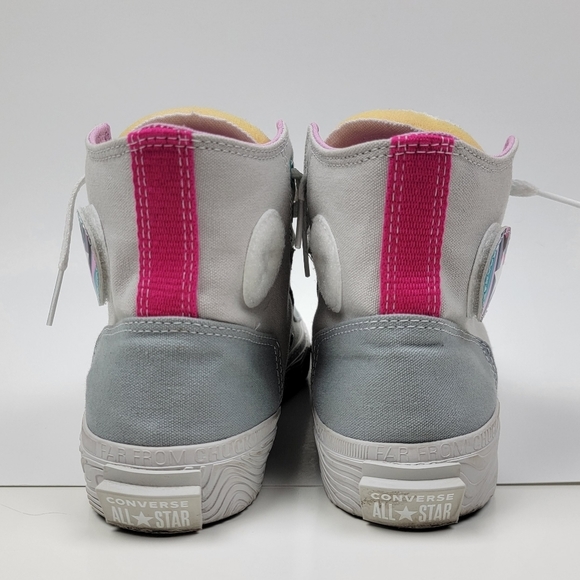 Converse Chuck Taylor All Star Marbled Patch Hi Top Shoes 9 - Picture 3 of 13